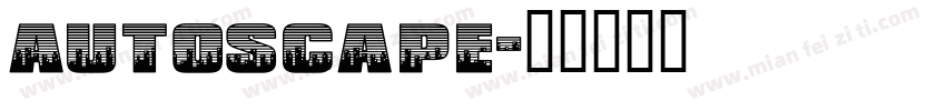 AutoScape字体转换