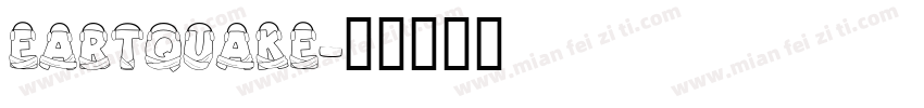 EARTQUAKE字体转换