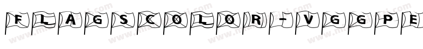 FlagsColor-VGGPe字体转换