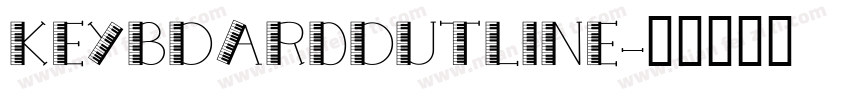 KeyboardOutline字体转换