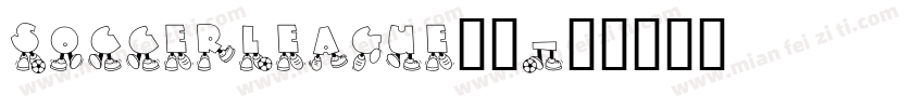 SoccerLeague字体字体转换