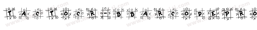 tactocr-bbarcodepro字体转换