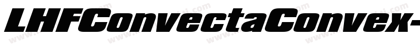 LHFConvectaConvex字体转换