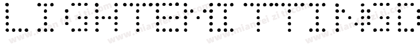 LightEmittingDiodes字体转换