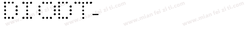 diodt字体转换