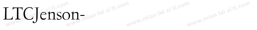 LTCJenson字体转换