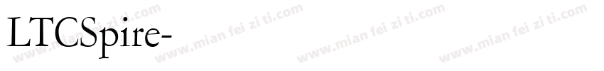 LTCSpire字体转换