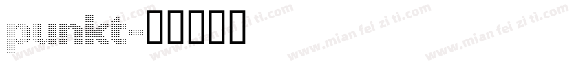 Punkt字体转换