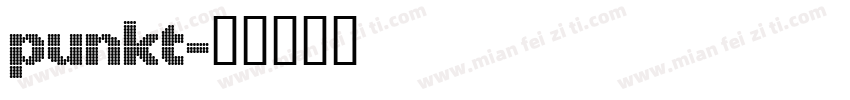 Punkt字体转换