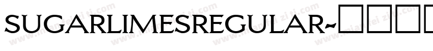 sugarlimesregular字体转换