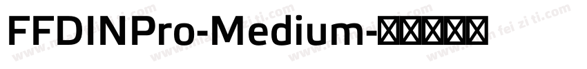 FFDINPro-Medium字体转换