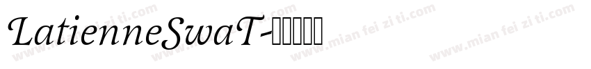 LatienneSwaT字体转换