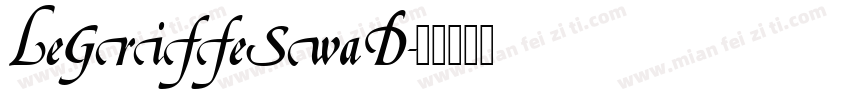 LeGriffeSwaD字体转换