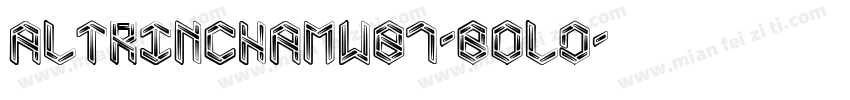 AltrinchamW01-Bold字体转换