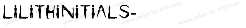 LilithInitials字体转换