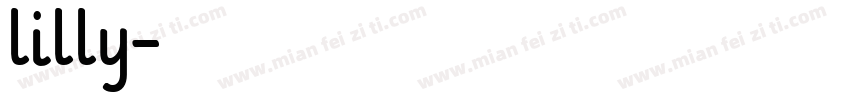 lilly字体转换