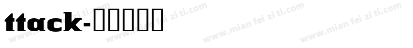 ttack字体转换