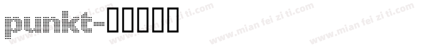 Punkt字体转换