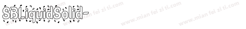 SBLiquidSolid字体转换