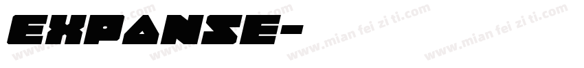 Expanse字体转换
