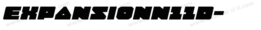 ExpansionN11D字体转换