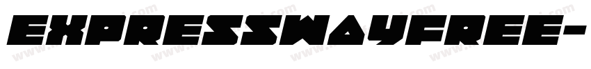 expresswayfree字体转换