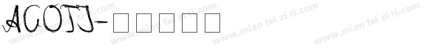 AGOTI字体转换