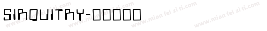 SirQuitry字体转换