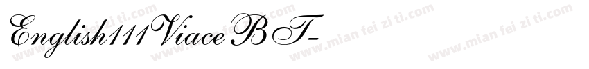 English111ViaceBT字体转换
