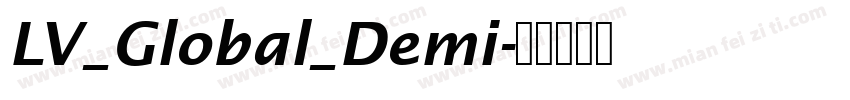 LV_Global_Demi字体转换