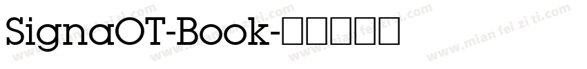 SignaOT-Book字体转换