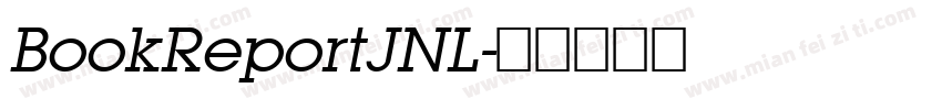 BookReportJNL字体转换