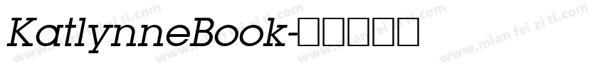KatlynneBook字体转换