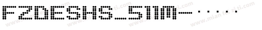 FZDESHS_511M字体转换