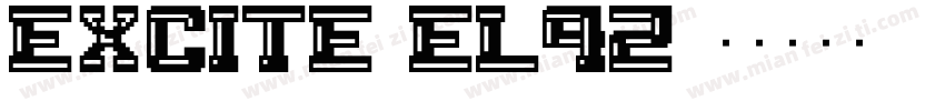 Excite-El4z字体转换