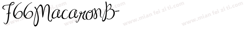 F66MacaronB字体转换
