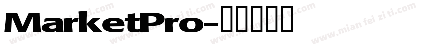 MarketPro字体转换