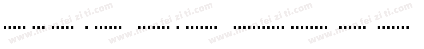 chogokubosogothic_5字体转换