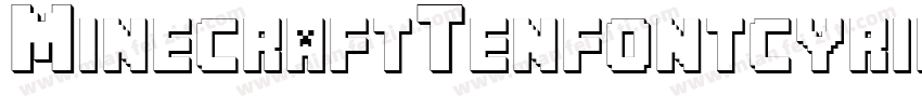 MinecraftTenfontcyrillic字体转换