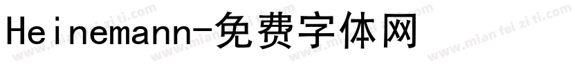 Heinemann字体转换