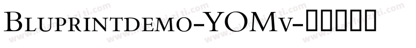 Bluprintdemo-YOMv字体转换
