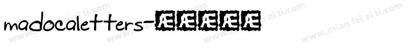 madocaletters字体转换