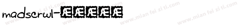 madscrwl字体转换