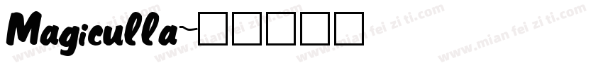 Magiculla字体转换