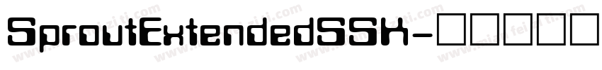 SproutExtendedSSK字体转换
