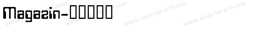Magazin字体转换