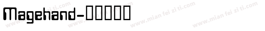 Magehand字体转换