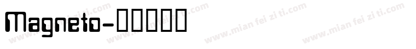 Magneto字体转换