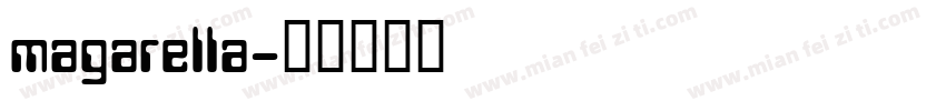 magarella字体转换