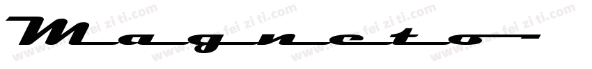 Magneto字体转换